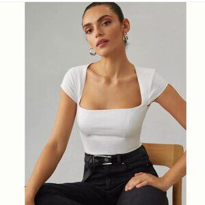 NWT Reformation Cora Linen Top